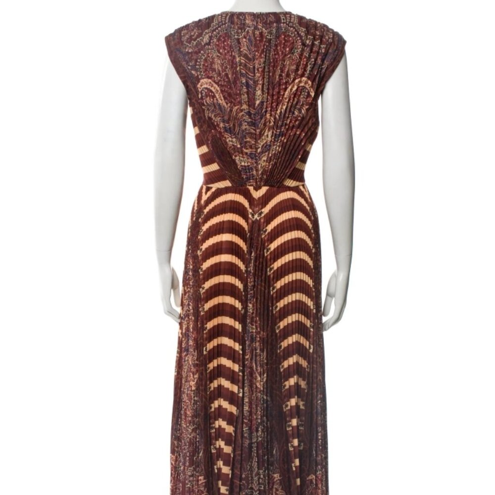 NWT ULLA JOHNSON Violeta Midi Dress in Topaz M $1,100 - Picture 8 of 9
